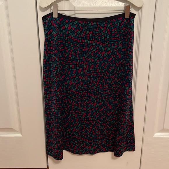 Diane Von Furstenberg Geometric Printed Skirt - Picture 2 of 4